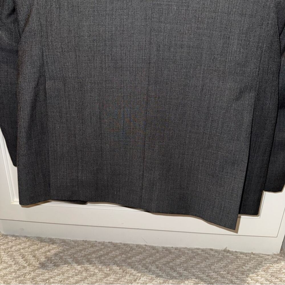Pronto Uomo The Men's Warehouse Modern Fit Wool Blend Suit Charcoal Gray 36R - Picture 8 of 16
